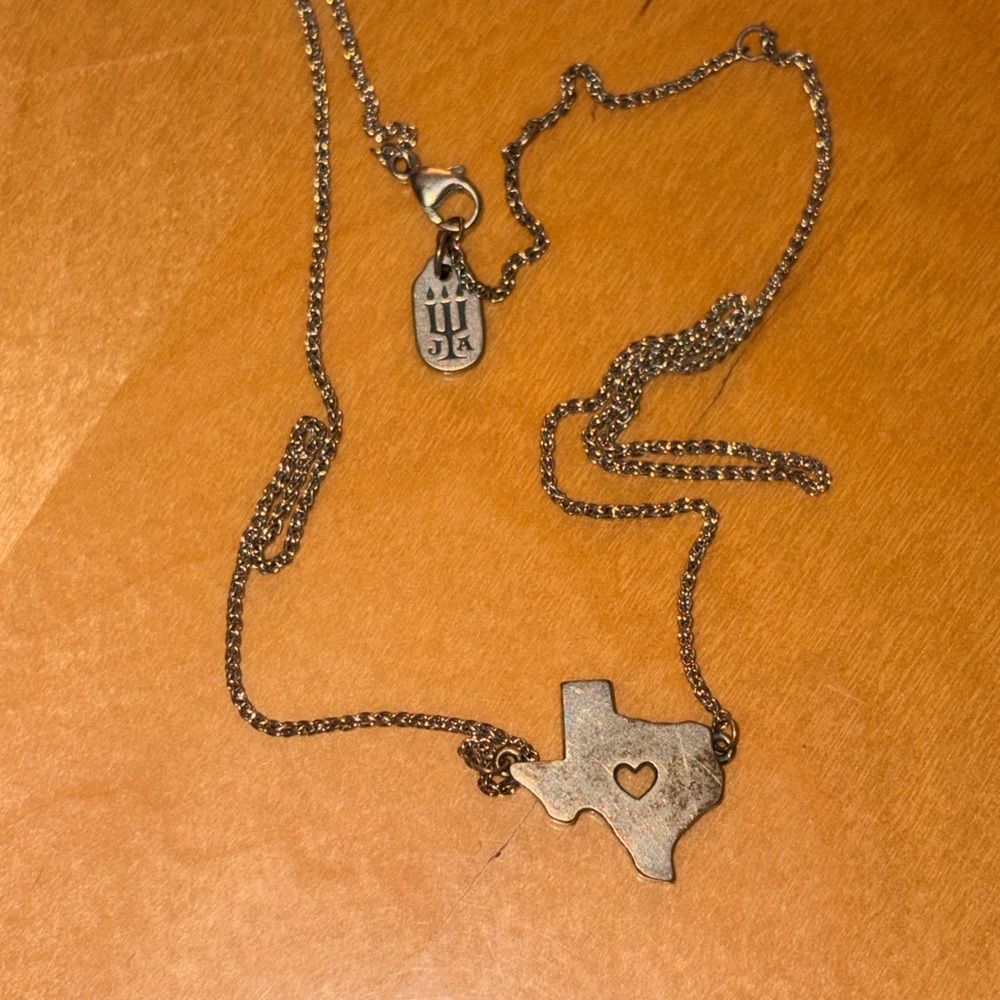 Texas State Pendant Necklace